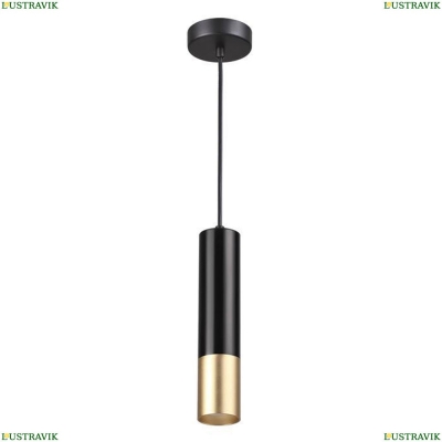 Подвес 3876/1L ★Odeon Light, 1 x 50Вт☀, Черный► — Купить▼