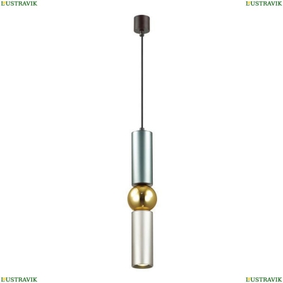 Подвес 4071/5L ★Odeon Light, 1 x 5Вт☀, Серый► — Купить▼