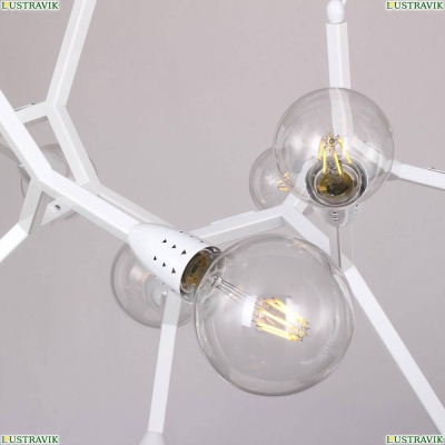 Подвесная люстра Favourite Electron White 1755-6P - купить в интернет-магазине ЛЮСТРАВИК