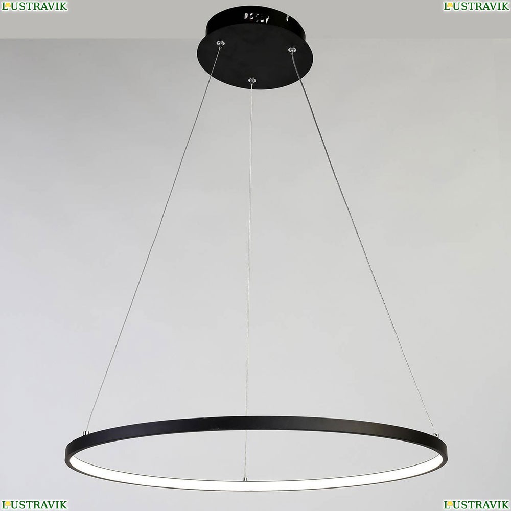 Подвесной светодиодный светильник Favourite Giro Black 1764-6P - купить в интернет-магазине ЛЮСТРАВИК