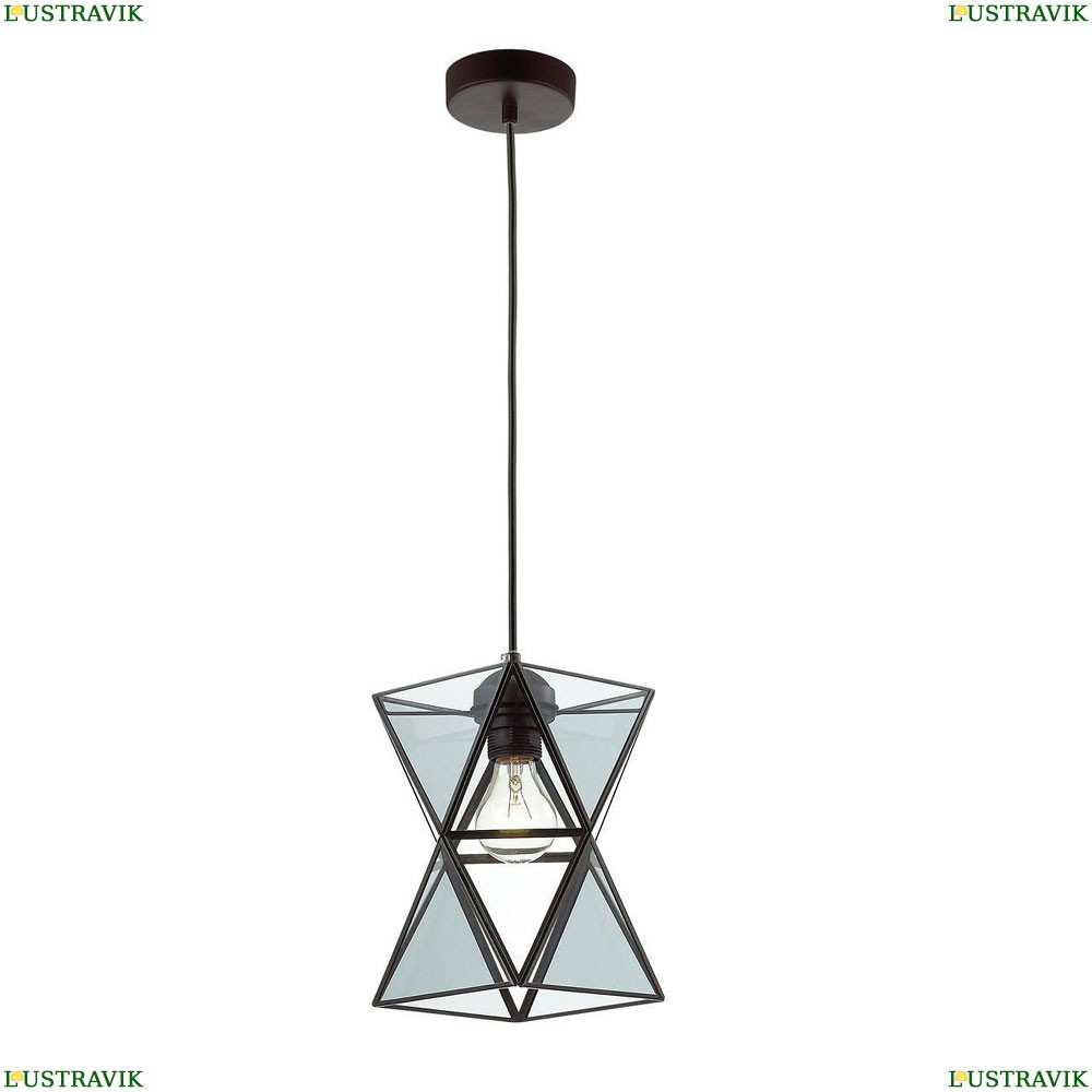 Подвесной светильник Favourite Polihedron Grey 1919-1P - купить в интернет-магазине ЛЮСТРАВИК
