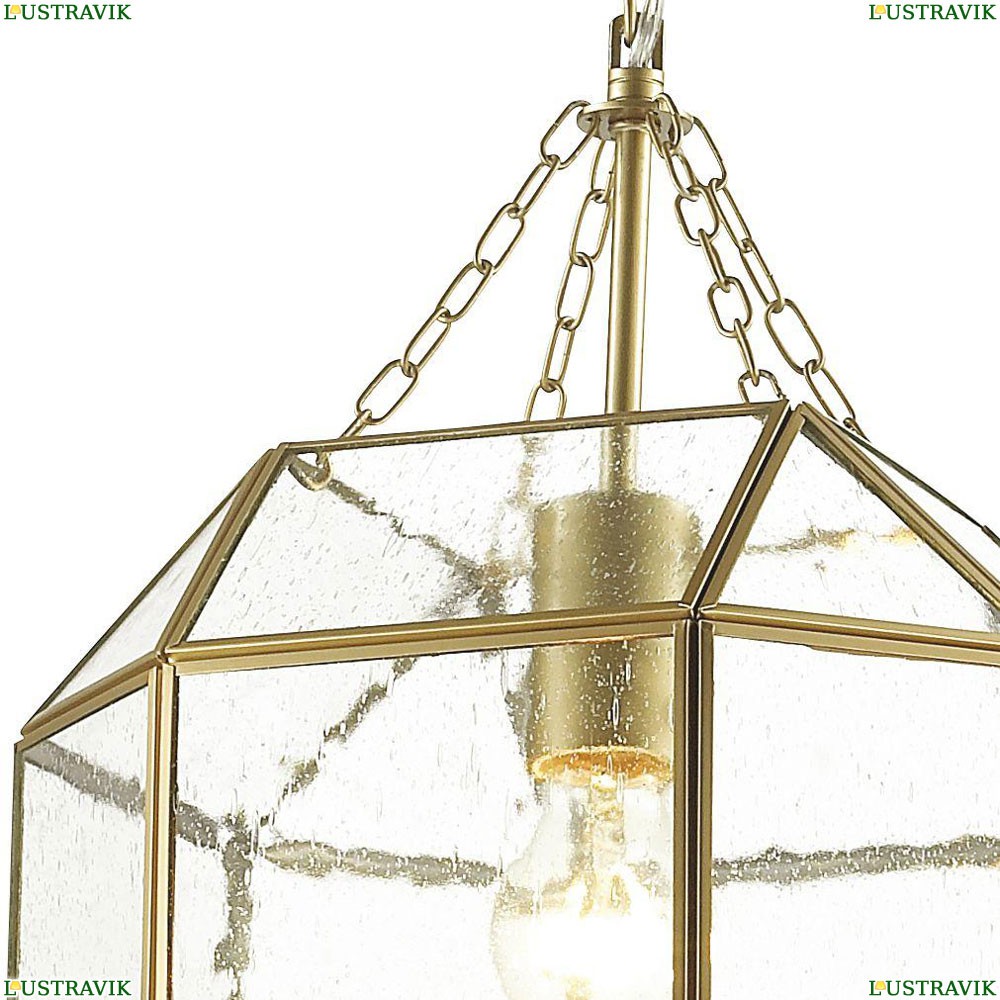 Подвесной светильник Favourite Quadratum Gold 1948-1P - купить в интернет-магазине ЛЮСТРАВИК