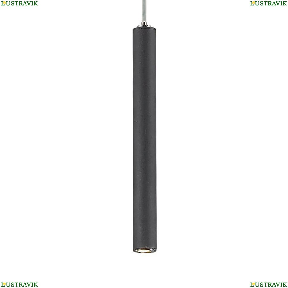 Подвесной светодиодный светильник Favourite Cornetta Black 2121-1P - купить в интернет-магазине ЛЮСТРАВИК