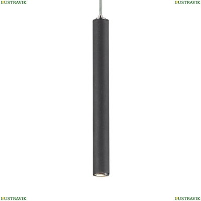 Подвесной светодиодный светильник Favourite Cornetta Black 2121-1P - купить в интернет-магазине ЛЮСТРАВИК