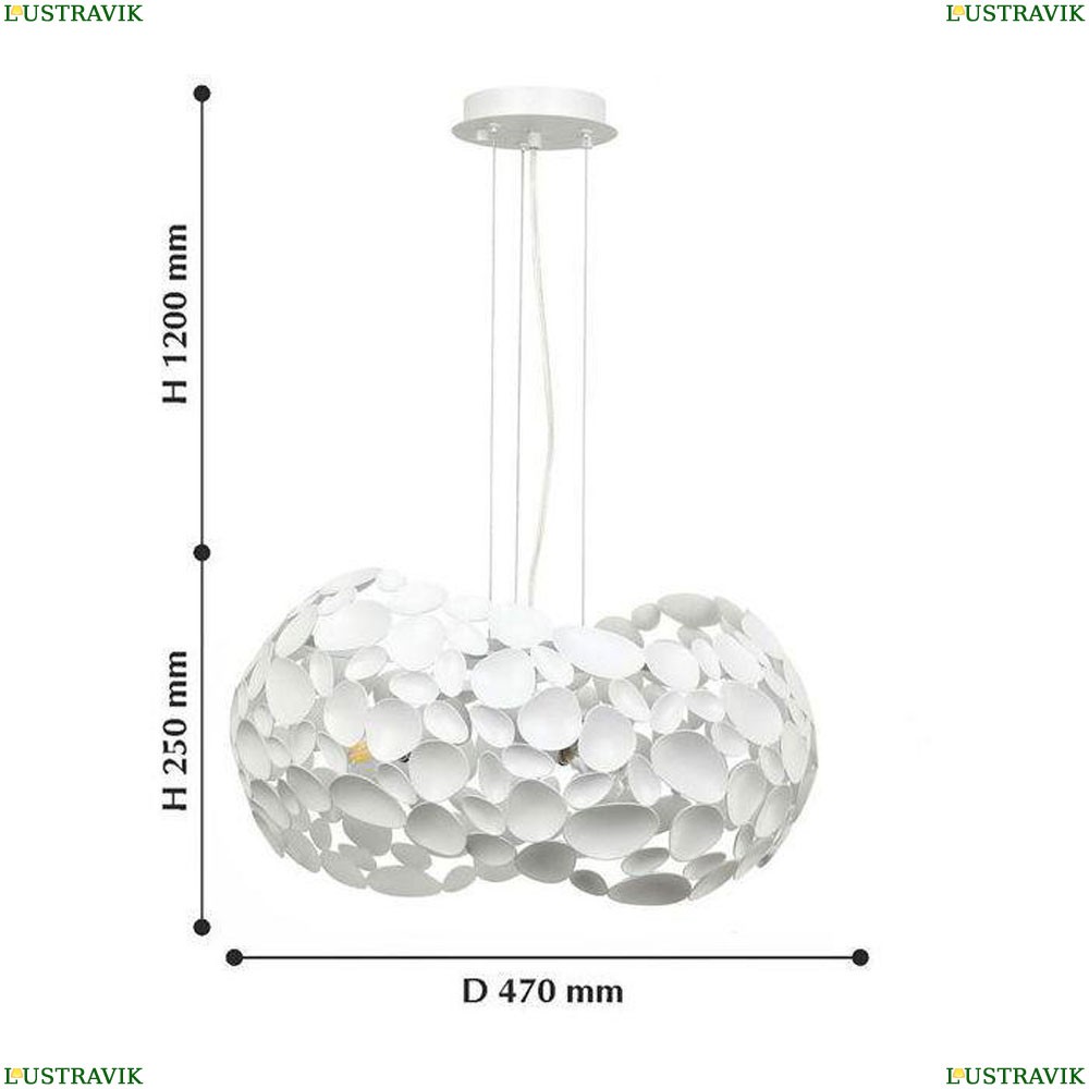 Подвесной светильник Favourite Gittus 2011-3PC - купить в интернет-магазине ЛЮСТРАВИК