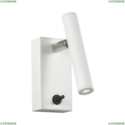 Светодиодный спот Favourite Cornetta White 2122-1W - купить в интернет-магазине ЛЮСТРАВИК