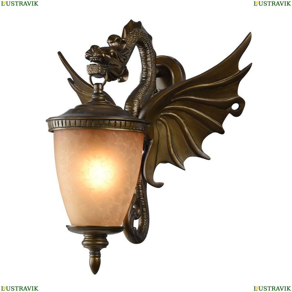 Уличный настенный светильник Favourite Dragon 1717-1W - купить в интернет-магазине ЛЮСТРАВИК