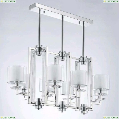 Подвесная люстра Newport 4400 4408/S Chrome - купить в интернет-магазине ЛЮСТРАВИК