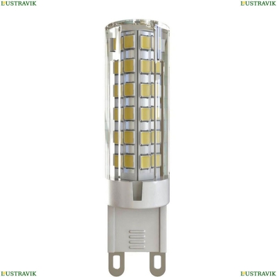 7037 (VG9-K1G9cold7W) Лампа светодиодная G9 7W 4000К прозрачная Voltega, Simple
