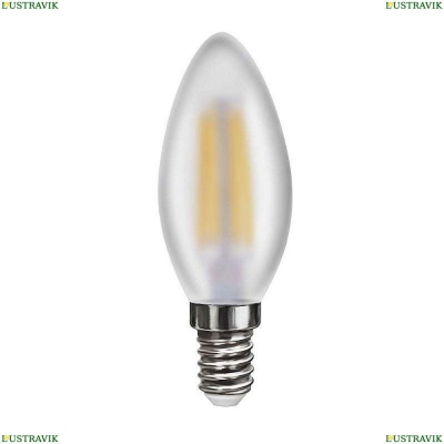 7045 (VG10-C2E14cold6W-F) Лампа светодиодная филаментная E14 6W 4000К матовая Voltega, Crystal