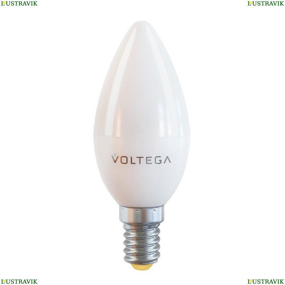 7048 (VG2-C37E14warm7W) Лампа светодиодная E14 7W 2800К матовая Voltega, Simple