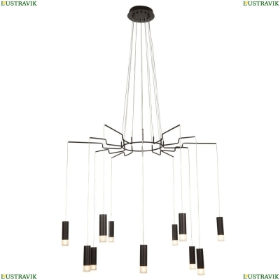 Люстра MOD035PL-12B ★Maytoni, 12 x 6Вт☀, Черный► — Купить▼
