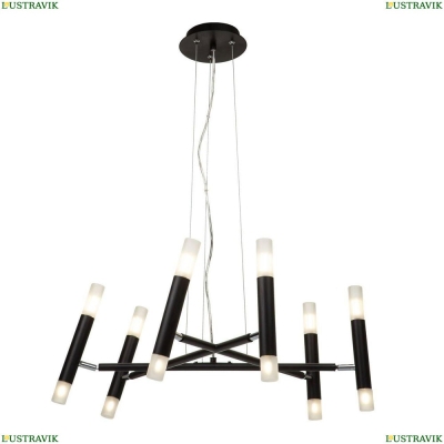 Люстра MOD031PL-12B ★Maytoni, 12 x 25Вт☀, Черный► — Купить▼
