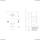 Светильник C007CW-01B ★Maytoni, 1 x 50Вт☀, Черный► — Купить▼