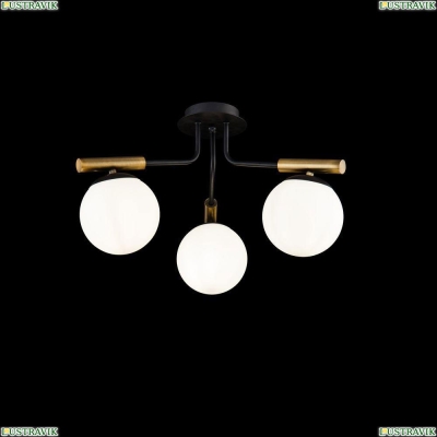 Люстра FR5011CL-03B ★Freya, 3 x 40Вт☀, Черный► — Купить▼