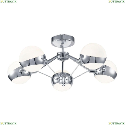 Люстра FR5009CL-05CH ★Freya, 5 x 60Вт☀, Хром► — Купить▼