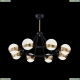 Люстра FR5009PL-08B ★Freya, 8 x 60Вт☀, Черный► — Купить▼