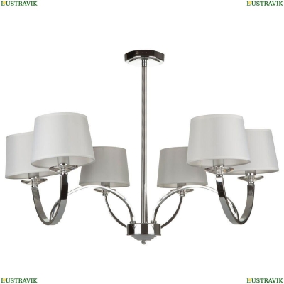 Люстра FR5034PL-06CH ★Freya, 6 x 40Вт☀, Хром► — Купить▼