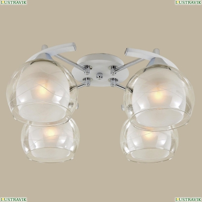 Потолочная люстра Citilux Буги Белый CL157141 - купить в интернет-магазине ЛЮСТРАВИК