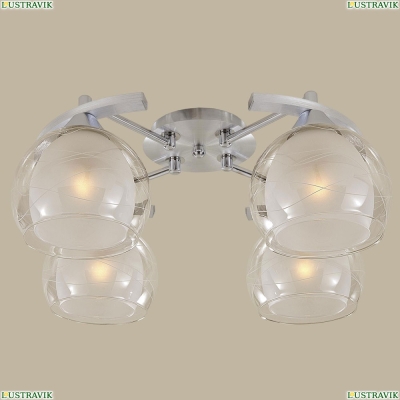 Потолочная люстра Citilux Буги Алюминий CL157142 - купить в интернет-магазине ЛЮСТРАВИК