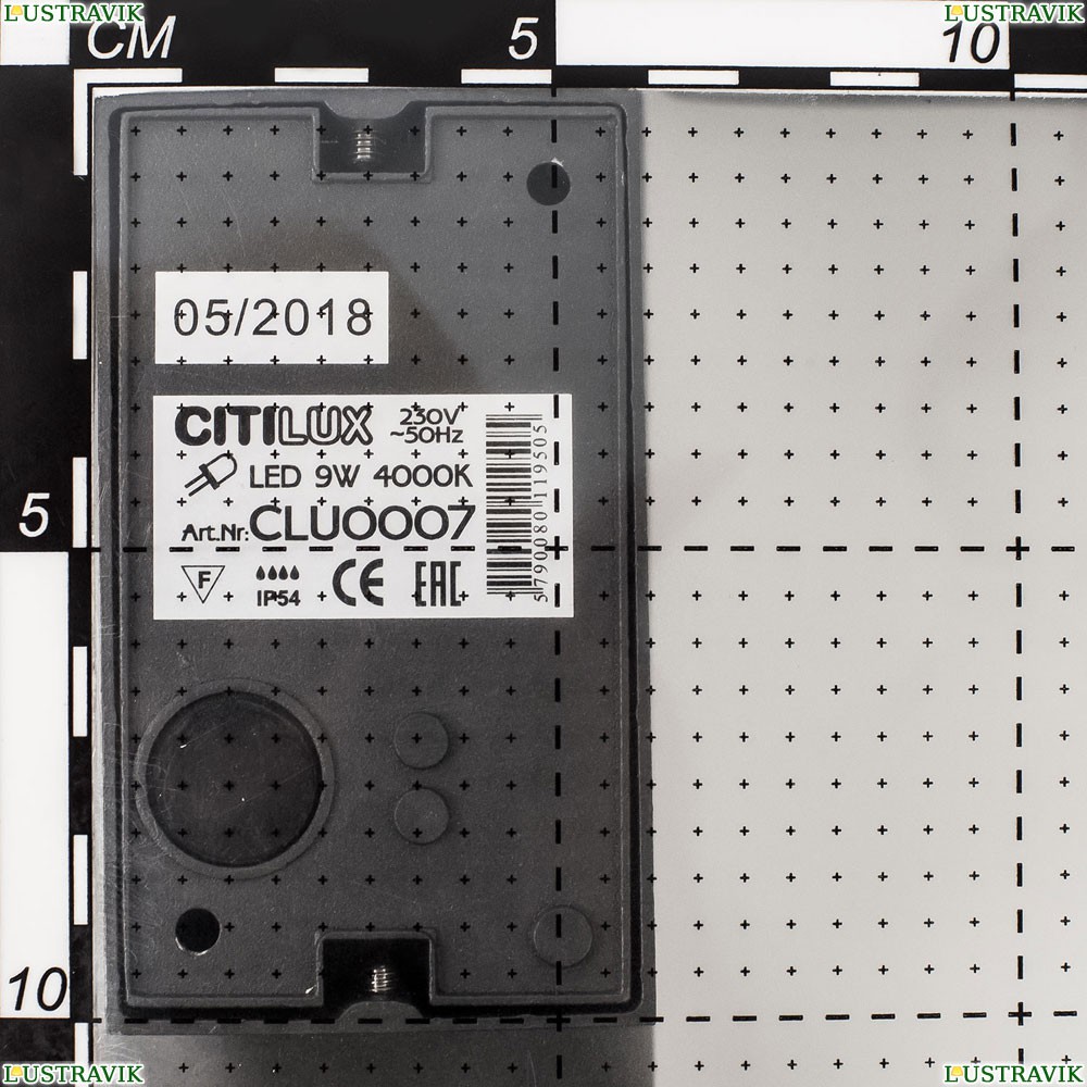 Уличный настенный светодиодный светильник Citilux CLU0007 CLU0007 - купить в интернет-магазине ЛЮСТРАВИК