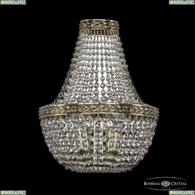 Бра 19051B/H1/25IV GB ★Bohemia Ivele Crystal, Золото чернёное► — Купить▼
