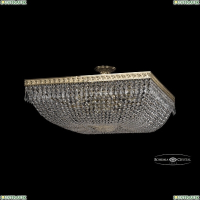 Люстра 19012/80IV G ★Bohemia Ivele Crystal, Золото► — Купить▼