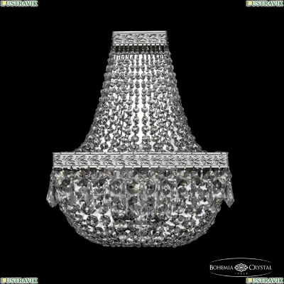 Бра 19012B/H1/25IV Ni ★Bohemia Ivele Crystal, Никель► — Купить▼