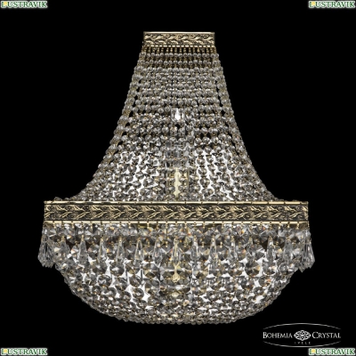Бра 19012B/H1/35IV GB ★Bohemia Ivele Crystal, Золото чернёное► — Купить▼