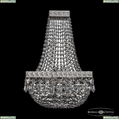 Бра 19012B/H2/25IV Ni ★Bohemia Ivele Crystal, Никель► — Купить▼