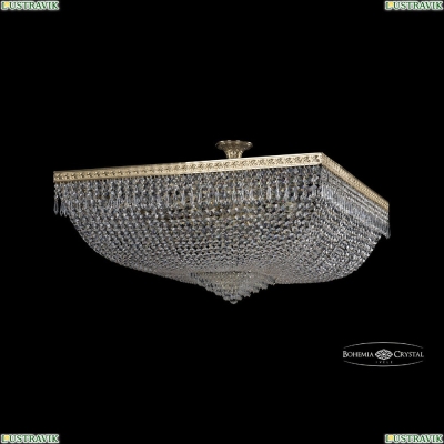 Люстра 19272/100IV G ★Bohemia Ivele Crystal, Золото► — Купить▼