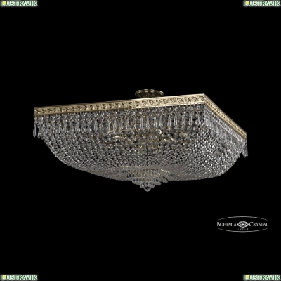 Люстра 19272/80IV G ★Bohemia Ivele Crystal, Золото► — Купить▼