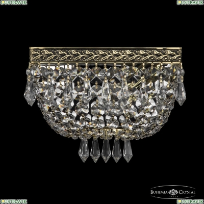 Бра 19272B/20IV GB ★Bohemia Ivele Crystal, Золото чернёное► — Купить▼