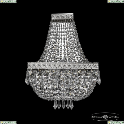 Бра 19272B/H1/25IV Ni ★Bohemia Ivele Crystal, Никель► — Купить▼