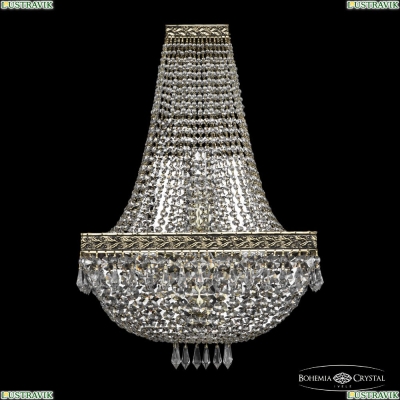 Бра 19272B/H2/35IV GB ★Bohemia Ivele Crystal, Золото чернёное► — Купить▼