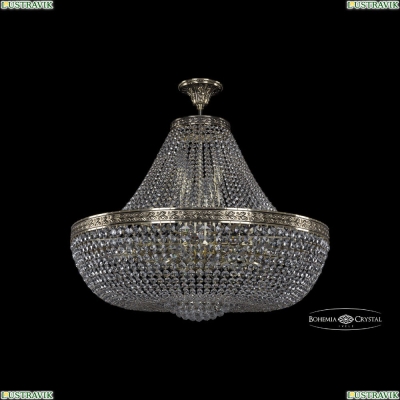 Люстра 19281/H1/80IV GB ★Bohemia Ivele Crystal, Золото чернёное► — Купить▼