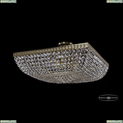 Люстра 19282/55IV GB ★Bohemia Ivele Crystal, Золото чернёное► — Купить▼
