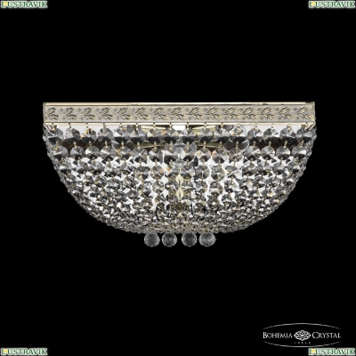 Бра 19282B/35IV GW ★Bohemia Ivele Crystal, Золото белёное► — Купить▼