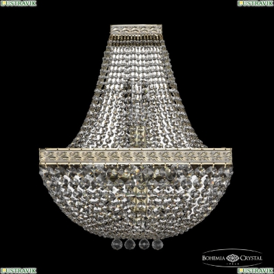 Бра 19282B/H1/35IV GW ★Bohemia Ivele Crystal, Золото белёное► — Купить▼