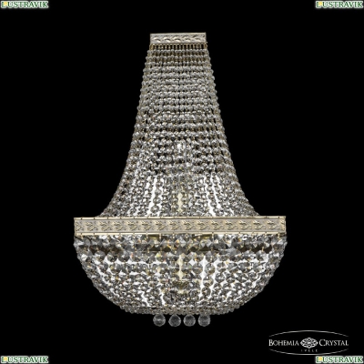 Бра 19282B/H2/35IV GW ★Bohemia Ivele Crystal, Золото белёное► — Купить▼