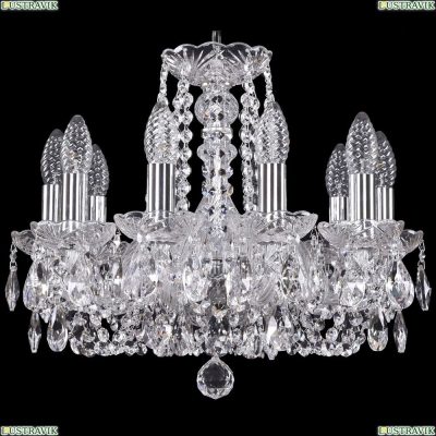 Люстра 1402/10/141/Ni ★Bohemia Ivele Crystal, Никель► — Купить▼