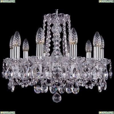 Люстра 1402/10/160/Ni ★Bohemia Ivele Crystal, Никель► — Купить▼