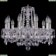 Люстра 1402/10/160/Ni ★Bohemia Ivele Crystal, Никель► — Купить▼