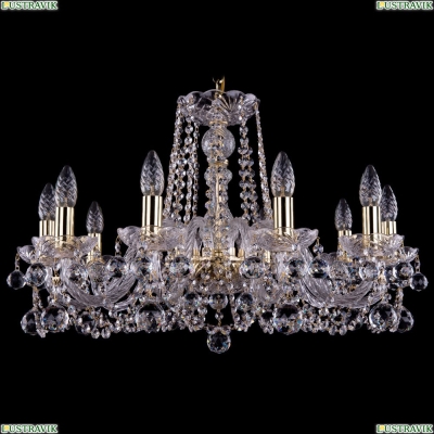 Люстра 1402/10/240/G/Balls ★Bohemia Ivele Crystal, Золото► — Купить▼