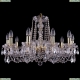 Люстра 1402/10/240/G/Leafs ★Bohemia Ivele Crystal, Золото► — Купить▼