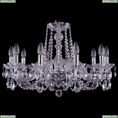 Люстра 1402/10/240/Ni ★Bohemia Ivele Crystal, Никель► — Купить▼