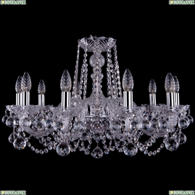 Люстра 1402/10/240/Ni/Balls ★Bohemia Ivele Crystal, Никель► — Купить▼