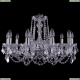 Люстра 1402/10/240/Ni/Leafs ★Bohemia Ivele Crystal, Никель► — Купить▼