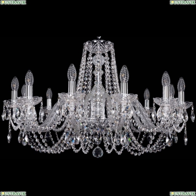 Люстра 1402/12/300/Ni ★Bohemia Ivele Crystal, Никель► — Купить▼