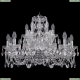 Люстра 1402/12+6/240/Ni ★Bohemia Ivele Crystal, Никель► — Купить▼